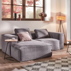 Kave Home Loungebank|Loungebank Blok Rib, 240cm