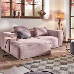 Kave Home Loungebank|Loungebank Blok Rib, 240cm