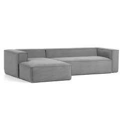 Kave Home Loungebank|Loungebank Blok Rib, 330cm