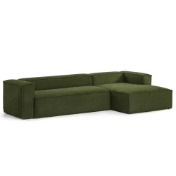 Kave Home Loungebank|Loungebank Blok Rib, 330cm