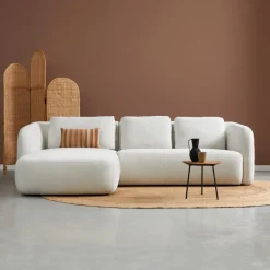 PEPP Interiors Loungebank|Loungebank Cloud 285cm, Bouclé, kleur Off White