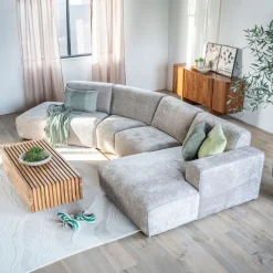 SEVN Hoekbank|Loungebank|Loungebank Elise kleur beige