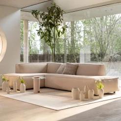 Zuiver Loungebank|Loungebank Fat Freddy Rib, kleur Naturel