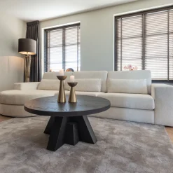 Richmond Interiors Organische Bank|Loungebank Felix Chenille, kleur Wit