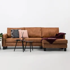 Sohome Loungebank|Loungebank Mathew Kleur Cognac