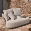 Kave Home Tuinbanken|Loungebank Osani 2-zits module, kleur Beige/Taupe