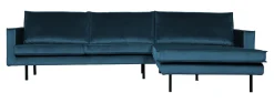 WOOOD Loungebank|Loungebank Rodeo Rechts, Velvet