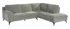 LABEL51 Hoekbank|Loungebank Santino Elite stof, kleur Stone