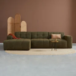 PEPP Interiors Loungebank|Loungebank Wave 305cm, kleur Groen