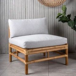 Nohr Tuinbanken|Loungebank Zev Modulair, Rotan Naturel