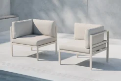 Nohr Loungesets|Loungeset Lasheka Hoekmodule, kleur Beige