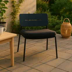 Nohr Loungestoelen|Loungestoel Adon Staal