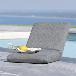 Nohr Loungestoelen|Loungestoel Basilio kleur Grijs Zwart