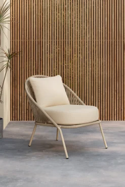 Nohr Loungestoelen|Loungestoel Karlene Geweven touw