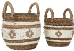 MUST Living Potten & Manden|Mand Cuzco Set van 2 stuks