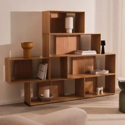 Kave Home Wandrekken & Wandkasten|Modulair Wandrek Litto 114 x 168cm