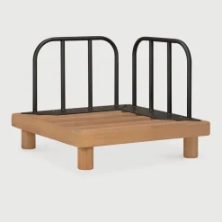 Ethnicraft Loungesets|Modulaire Loungebank Monocle Hoek, Teakhout Naturel