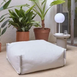 Kave Home Loungesets|Modulaire Outdoor Bank Square Poef