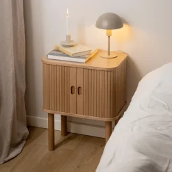 Bendt Nachtkastjes|Nachtkastjes|Nachtkastje Alandria Eiken Naturel