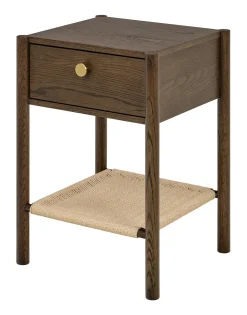 Bendt Nachtkastjes|Nachtkastjes|Nachtkastje Hebert Eikenfineer, Met 1 lade