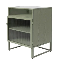 ZILT Nachtkastjes|Nachtkastjes|Nachtkastje Lislie 45 x 38cm, kleur Groen