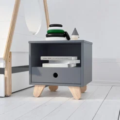 Artistiq Living Nachtkastjes|Nachtkastjes|Nachtkastje Oniel Grijs