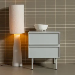 WOOOD Nachtkastjes|Nachtkastjes|Nachtkastje/Ladekast Tours Met 2 laden, kleur Zand