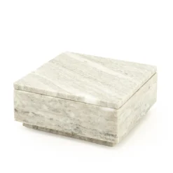 By-Boo Opbergruimte|Opbergdoos Shari Marmer Beige