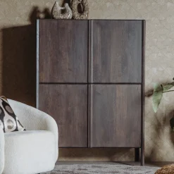 Tower Living Opbergkasten|Opbergkast Amalfi Eiken, 160 x 120cm