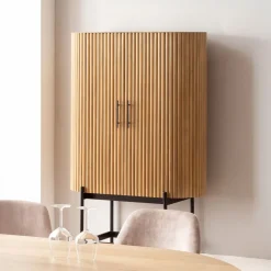 Artistiq Living Opbergkasten|Opbergkast Bethann Mangohout, 172 x 100cm