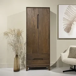 Livingfurn Opbergkasten|Opbergkast Cortez Mangohout, 200 x 75cm