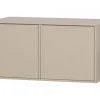 vtwonen Opbergkasten|Opbergkast Daily Closet Double, 50 x 100cm, kleur Dakargrau