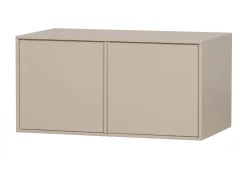 vtwonen Opbergkasten|Opbergkast Daily Closet Double, 50 x 100cm, kleur Dakargrau