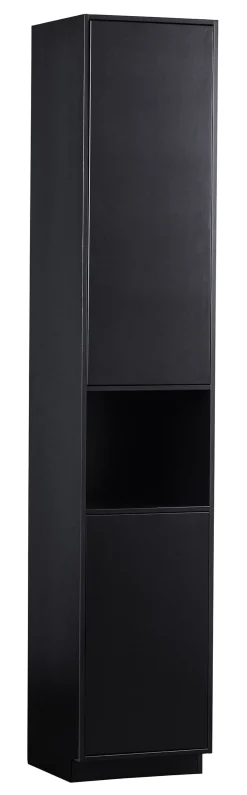 WOOOD Opbergkasten|Opbergkast Finca Mat zwart, 210 x 40cm