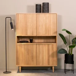 LABEL51 Opbergkasten|Opbergkast Jule Eiken, 158 x 110cm