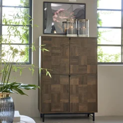 Rivièra Maison Opbergkasten|Opbergkast Mac Arthur Park Eikenhout, 151 x 105cm