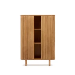 Kave Home Opbergkasten|Opbergkast Mailen Essenhout, 140 x 110cm