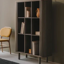 Kave Home Opbergkasten|Opbergkast Mailen Essenhout, 140 x 110cm