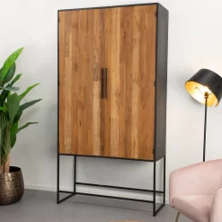 Sohome Opbergkasten|Opbergkast Manilla Teak, 116 x 220cm