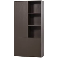 WOOOD Opbergkasten|Opbergkast Meggy 215 x 108, kleur Midden Bruin