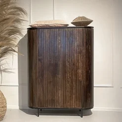 Livingfurn Opbergkasten|Opbergkast Noor Mangohout, 150 x 115cm