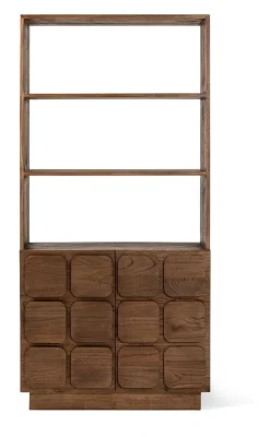 Jesper Home Opbergkasten|Opbergkast Sirkka Mindihout, 193 x 92cm