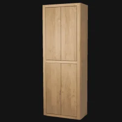 Tower Living Opbergkasten|Opbergkast Tenna Mangohout, 220 x 80cm, kleur Naturel