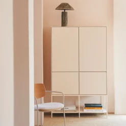 Kave Home Opbergkasten|Opbergkast Vedrana 160 x 98cm, kleur Wit