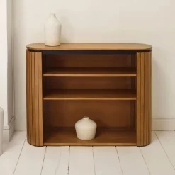 Kave Home Dressoirs|Open Dressoir Licia Mangohout, 120cm Naturel