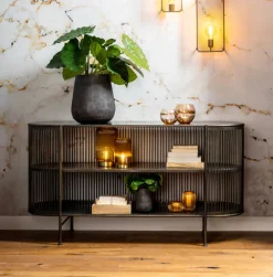 Light & Living Dressoirs|Open Dressoir Yinthe Metaal 149cm