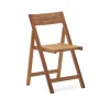 Kave Home Terrasstoelen|Opvouwbare Tuinstoel Sadirar Acaciahout