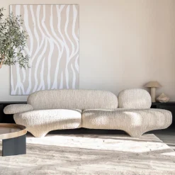 Eleonora Organische Bank|Organische Bank Jayden 265cm Beige