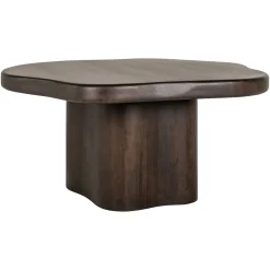 Richmond Interiors Organische Eettafel|Organische Eettafel Sherman Acaciahout Bruin