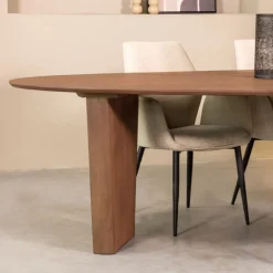 LABEL51 Organische Eettafel|Organische Eettafel Wow Mangohout, kleur Naturel